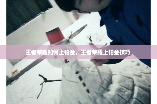 王者荣耀如何上铂金，王者荣耀上铂金技巧 