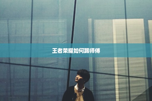 王者荣耀如何踢师傅