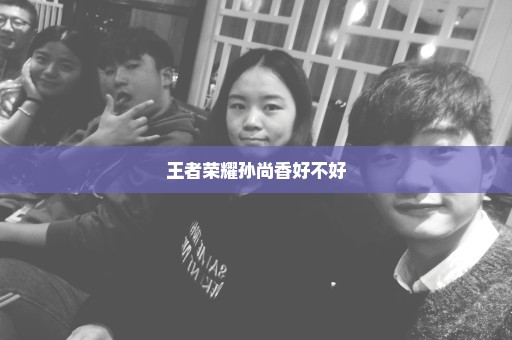王者荣耀孙尚香好不好