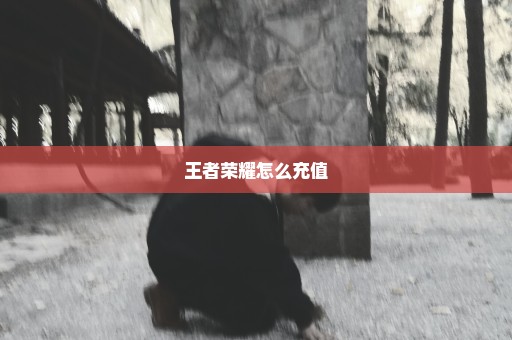 王者荣耀怎么充值