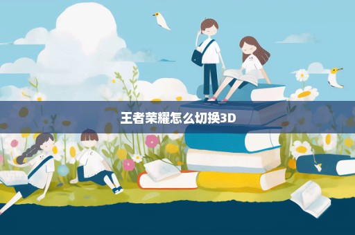 王者荣耀怎么切换3D