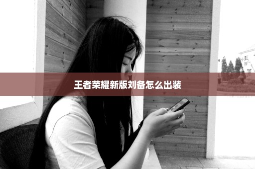 王者荣耀新版刘备怎么出装