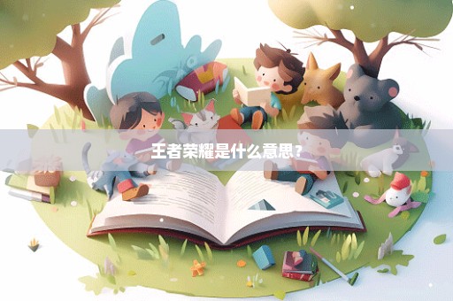 王者荣耀是什么意思？