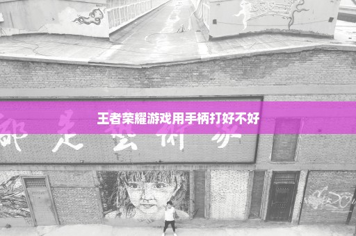 王者荣耀游戏用手柄打好不好