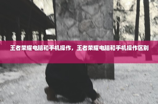 王者荣耀电脑和手机操作，王者荣耀电脑和手机操作区别 