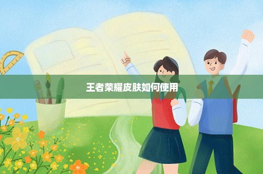 王者荣耀皮肤如何使用