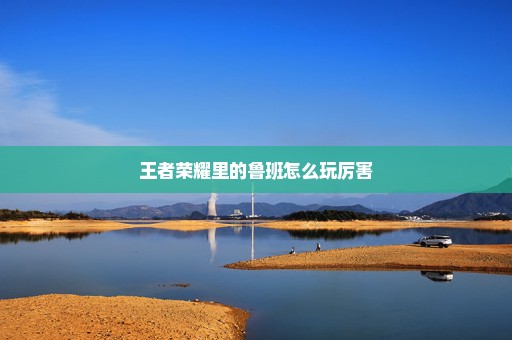 王者荣耀里的鲁班怎么玩厉害