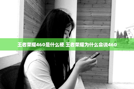 王者荣耀460是什么梗 王者荣耀为什么会说460