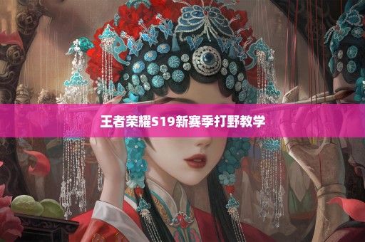 王者荣耀S19新赛季打野教学