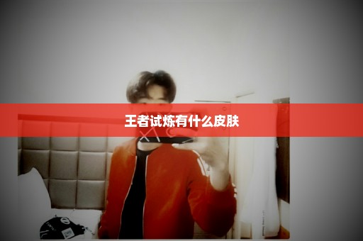 王者试炼有什么皮肤
