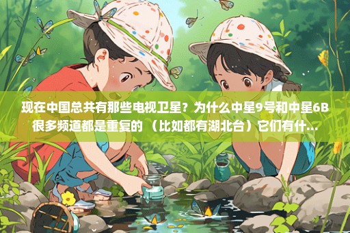 现在中国总共有那些电视卫星？为什么中星9号和中星6B很多频道都是重复的 （比如都有湖北台）它们有什...