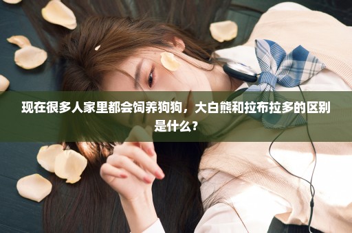 现在很多人家里都会饲养狗狗，大白熊和拉布拉多的区别是什么？