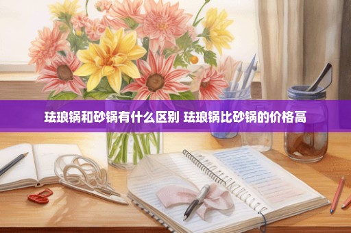 珐琅锅和砂锅有什么区别 珐琅锅比砂锅的价格高