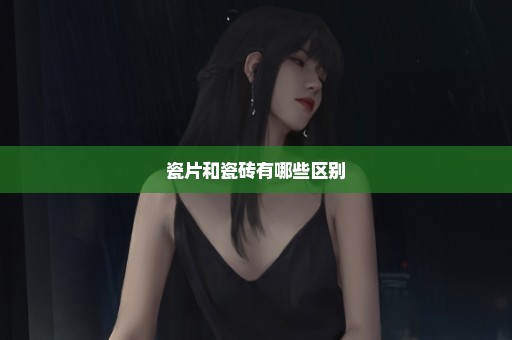 瓷片和瓷砖有哪些区别