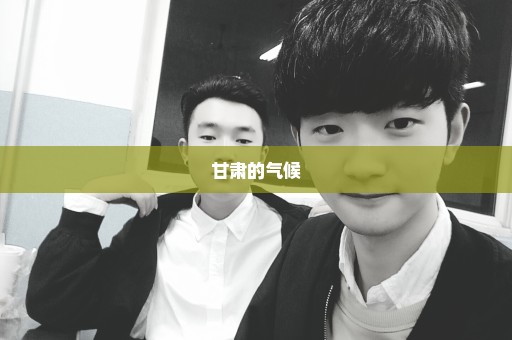 甘肃的气候