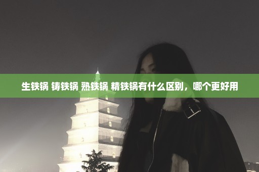 生铁锅 铸铁锅 熟铁锅 精铁锅有什么区别，哪个更好用
