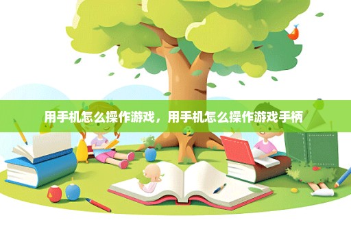 用手机怎么操作游戏，用手机怎么操作游戏手柄 