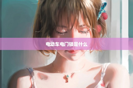 电动车电门锁是什么