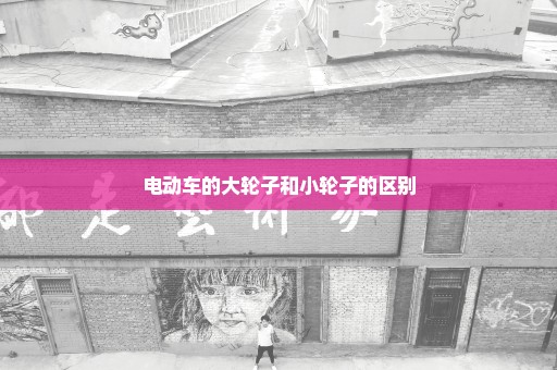 电动车的大轮子和小轮子的区别