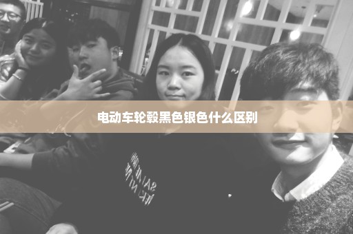 电动车轮毂黑色银色什么区别