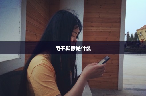 电子脚镣是什么
