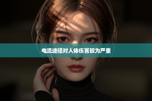 电流途径对人体伤害较为严重
