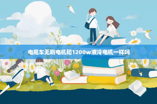 电瓶车无刷电机和1200w液冷电机一样吗