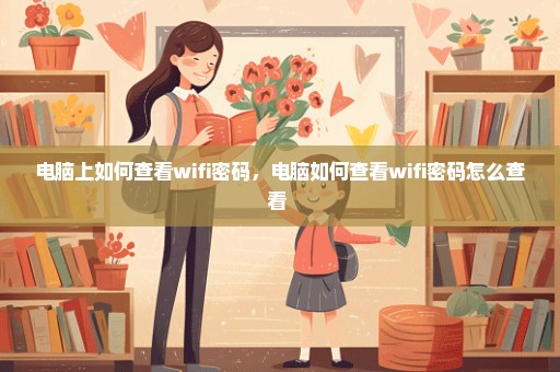 电脑上如何查看wifi密码，电脑如何查看wifi密码怎么查看 