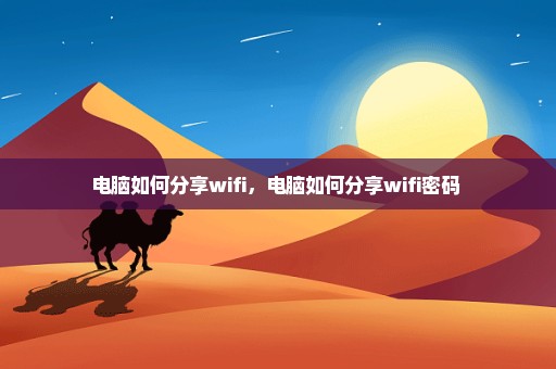 电脑如何分享wifi，电脑如何分享wifi密码 