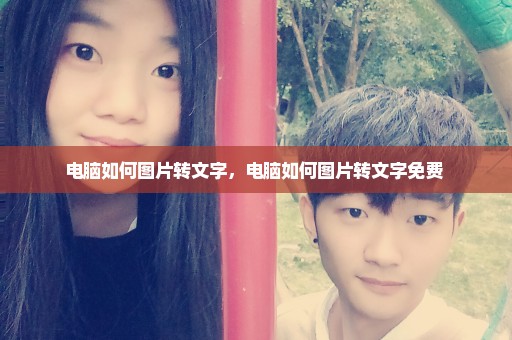电脑如何图片转文字，电脑如何图片转文字免费 