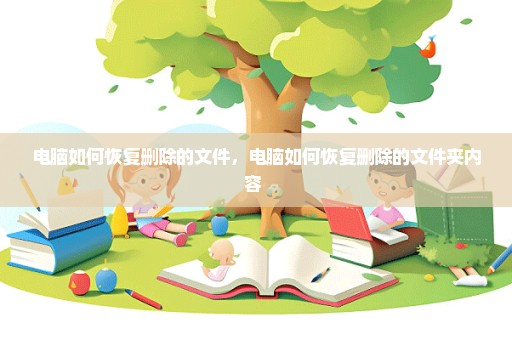 电脑如何恢复删除的文件，电脑如何恢复删除的文件夹内容 