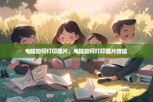 电脑如何打印图片，电脑如何打印图片微信 