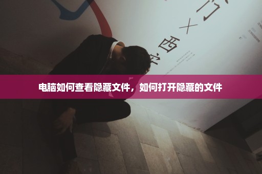 电脑如何查看隐藏文件，如何打开隐藏的文件 