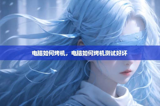 电脑如何烤机，电脑如何烤机测试好坏 