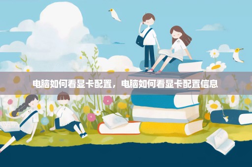 电脑如何看显卡配置，电脑如何看显卡配置信息 