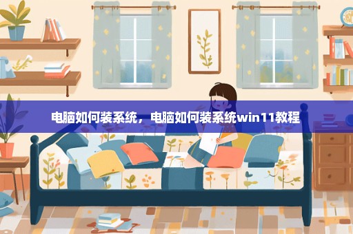 电脑如何装系统，电脑如何装系统win11教程 
