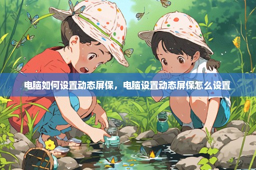 电脑如何设置动态屏保，电脑设置动态屏保怎么设置 