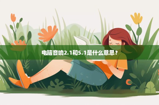 电脑音响2.1和5.1是什么意思？