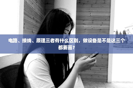 电路、接线、原理三者有什么区别，做设备是不是这三个都要画？