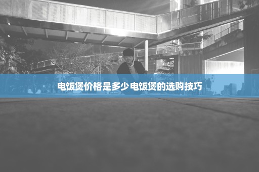 电饭煲价格是多少电饭煲的选购技巧