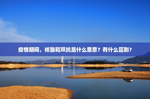 疫情期间，核酸和双抗是什么意思？有什么区别？