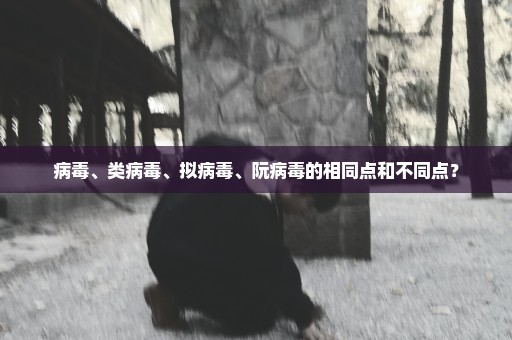 病毒、类病毒、拟病毒、阮病毒的相同点和不同点？