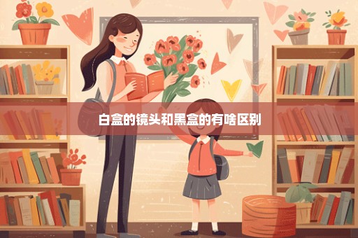 白盒的镜头和黑盒的有啥区别
