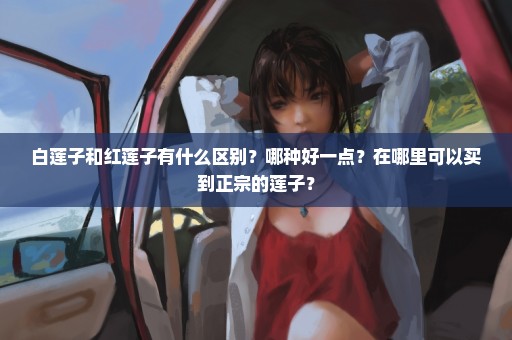 白莲子和红莲子有什么区别？哪种好一点？在哪里可以买到正宗的莲子？