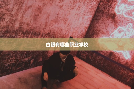 白银有哪些职业学校