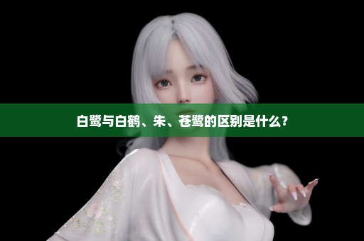 白鹭与白鹤、朱、苍鹭的区别是什么？