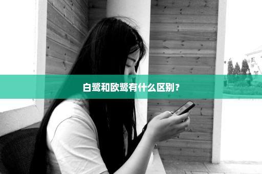 白鹭和欧鹭有什么区别？