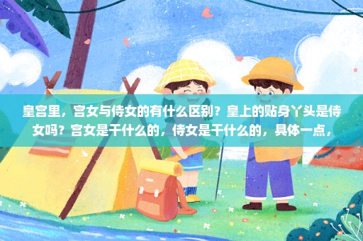 皇宫里，宫女与侍女的有什么区别？皇上的贴身丫头是侍女吗？宫女是干什么的，侍女是干什么的，具体一点，