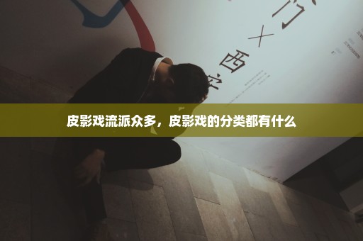 皮影戏流派众多，皮影戏的分类都有什么