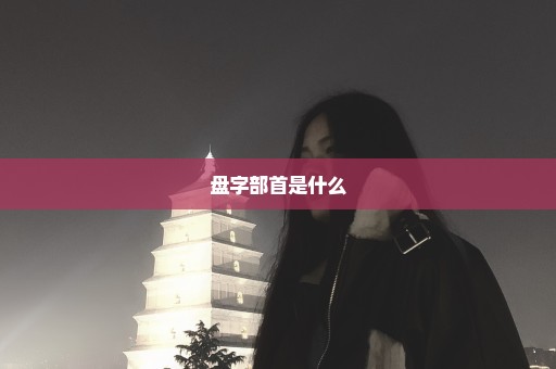 盘字部首是什么